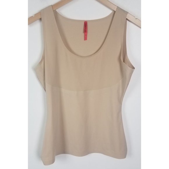 Spanx Women's Sz. XL Thinstincts Compression Tank Top In Soft Nude - Picture 1 of 6